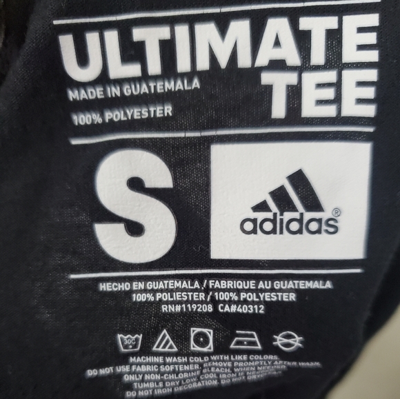 ADIDAS Golden State Warriors Ultimate Tee Black Long Sleeve - Picture 3 of 4